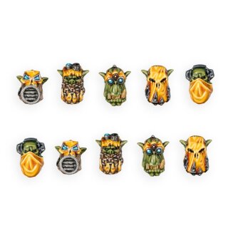 Orc Mercenaries Heads (10)
