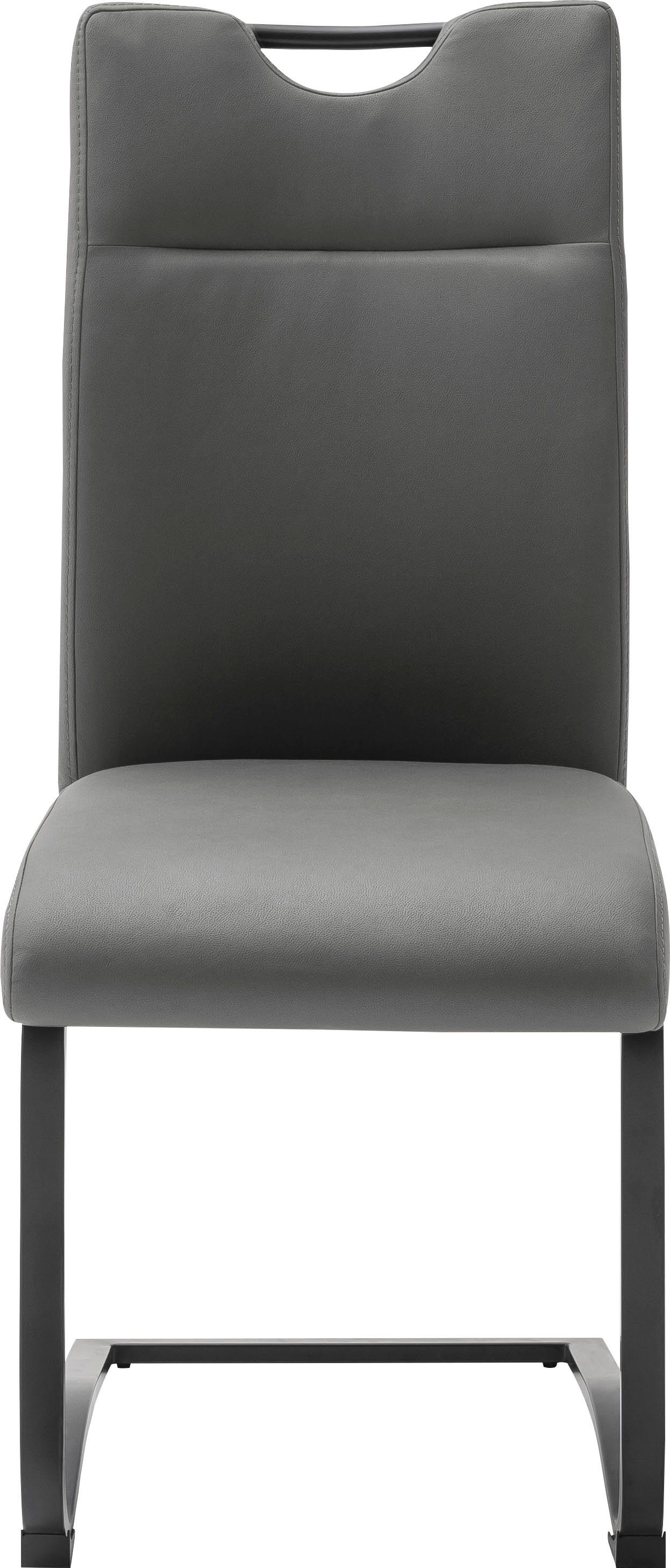 MCA furniture Esszimmerstuhl Zapara, Mikrofaserbezug, belastbar bis 120 kg mit Griffloch