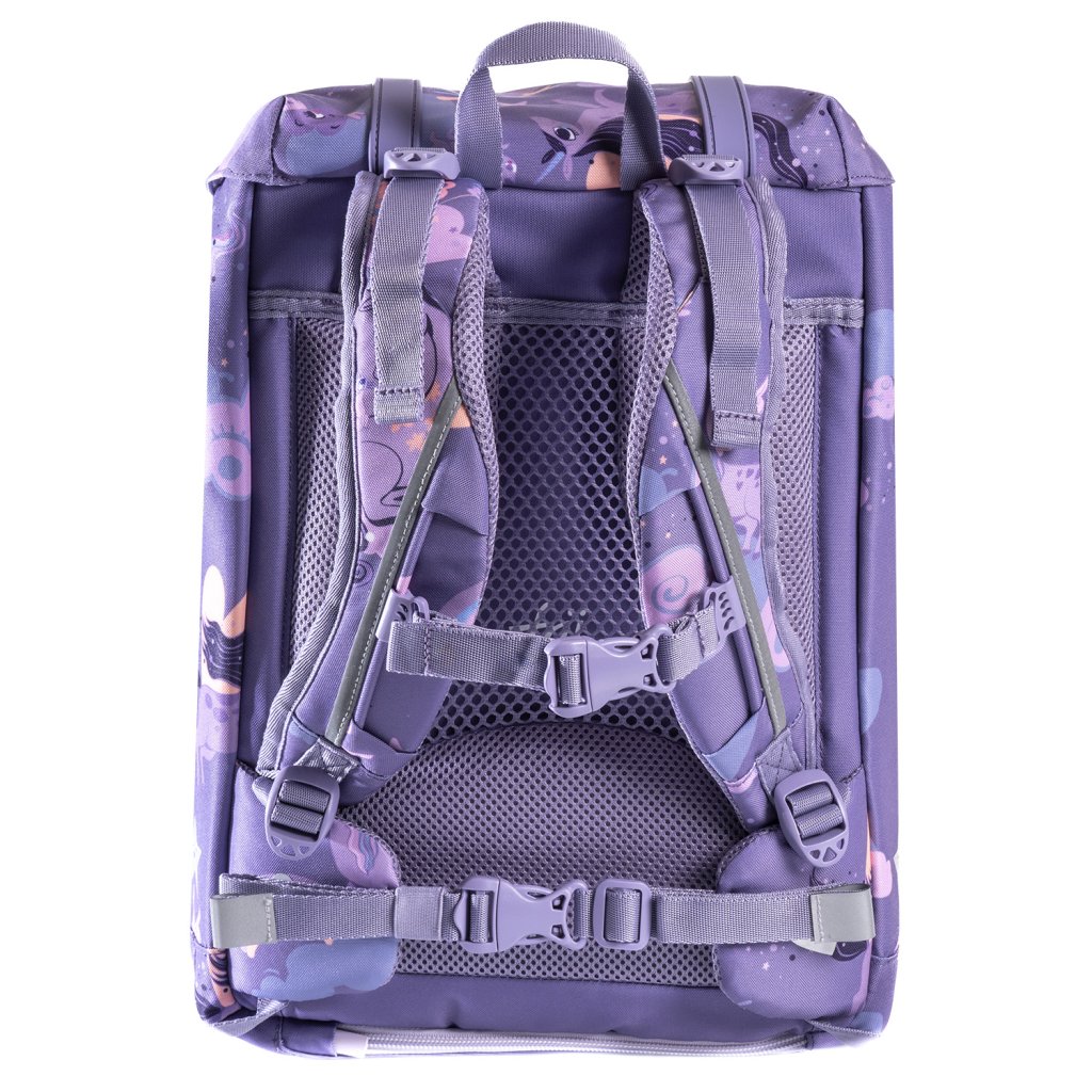Frii of Norway Ergonomischer Schulrucksack 22L Unicorn Purple