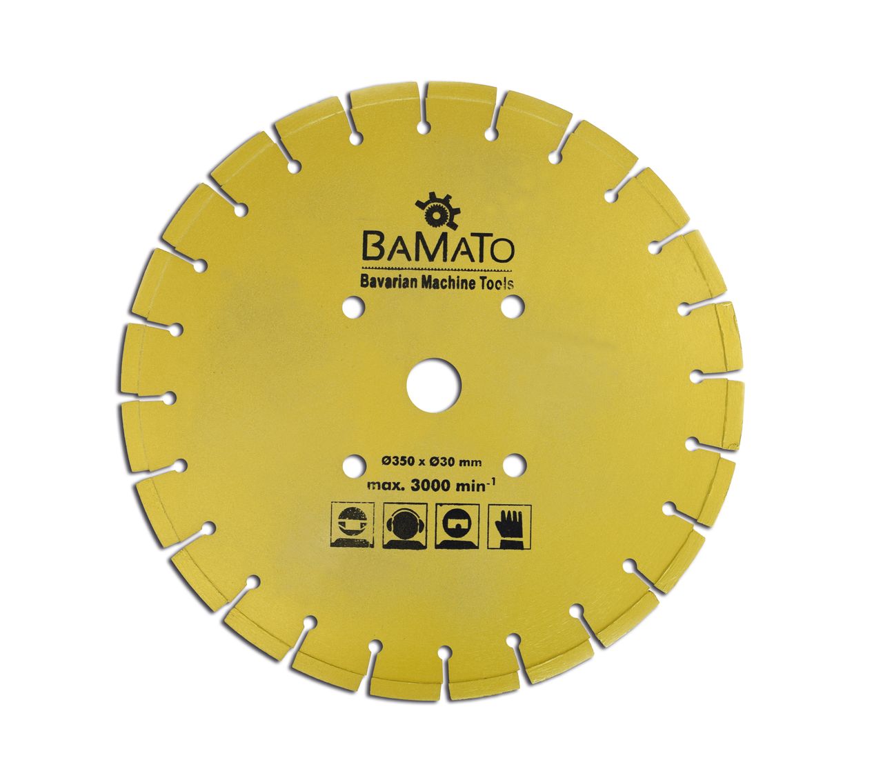 BAMATO Diamant Trennscheibe 355 x 30 mm
