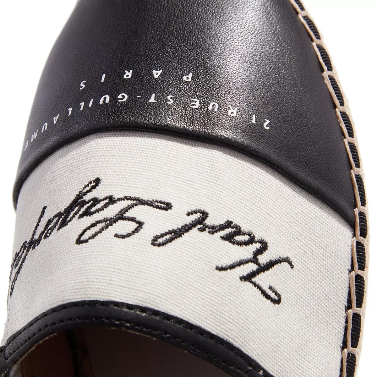 LAGERFELD Komfort Slipper bunt Espadrille