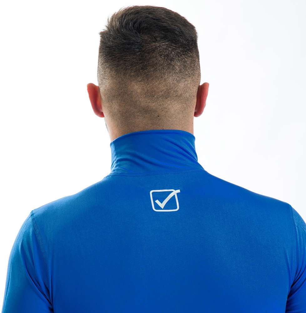 Givova Baselayer Corpus 3 Funktionsshirt mit Kragen blau