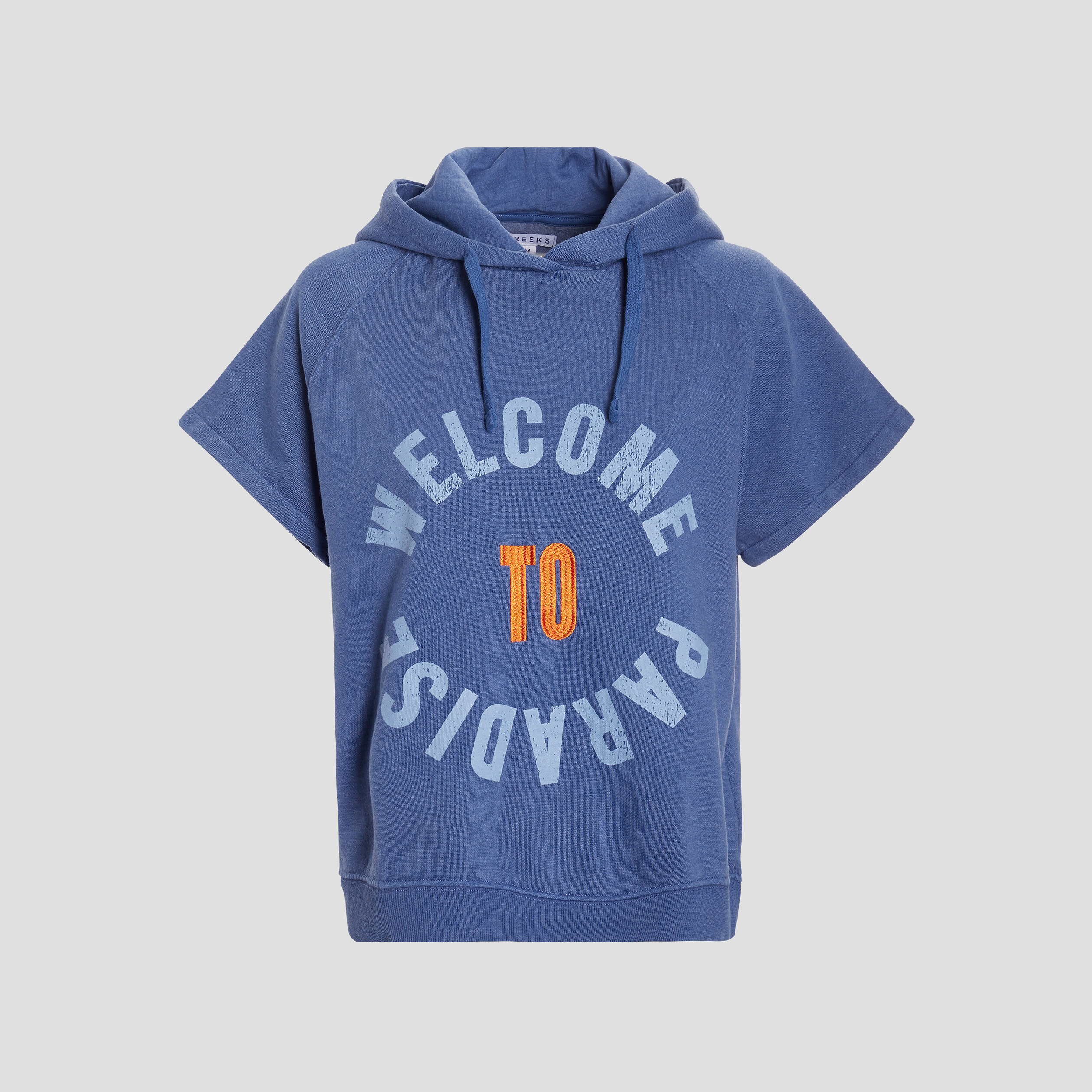 Sweat à capuche hoodie Creeks bleu femme | La Halle