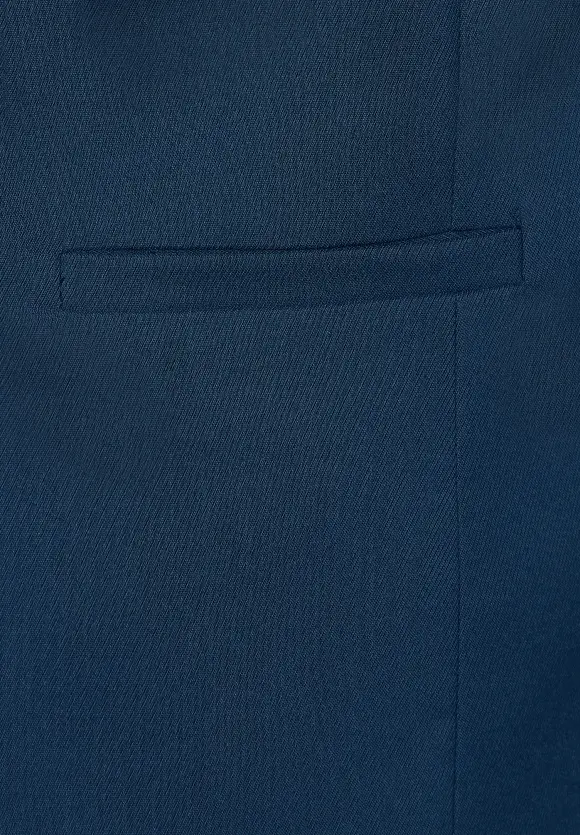 Street One Twill Blazer in Unifarbe