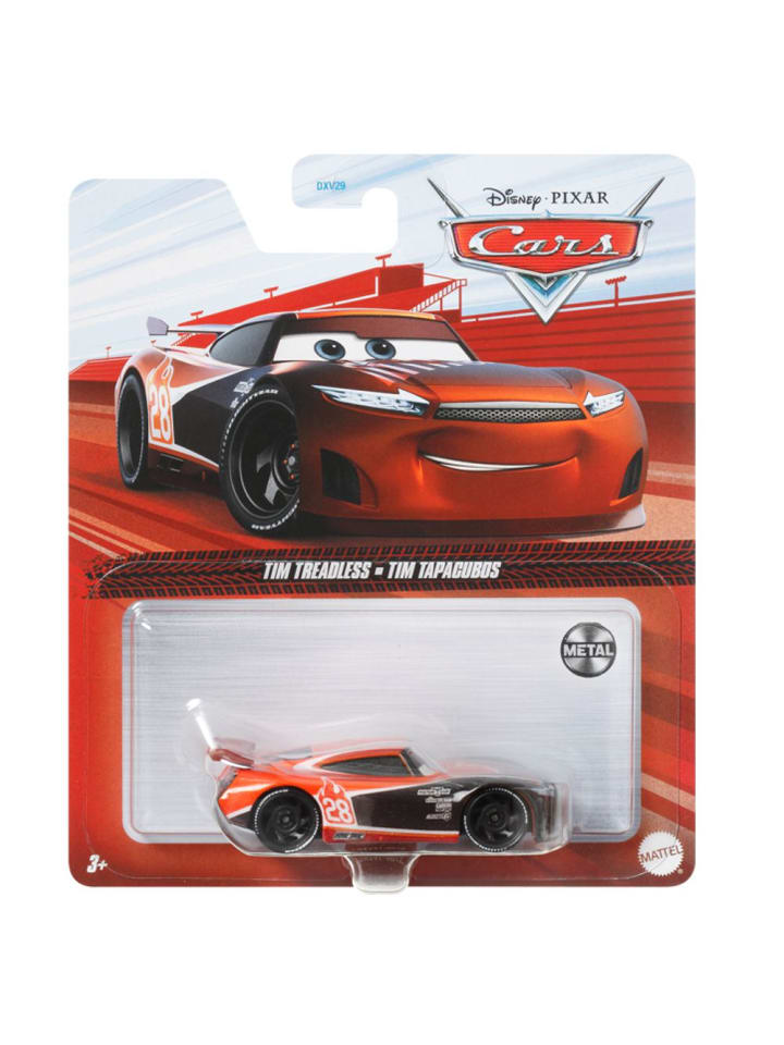 Disney Cars Tim Treadless | DXV41 | Disney Cars Cast 1:55 Autos Mattel Fahrzeuge günstig kaufen onesize