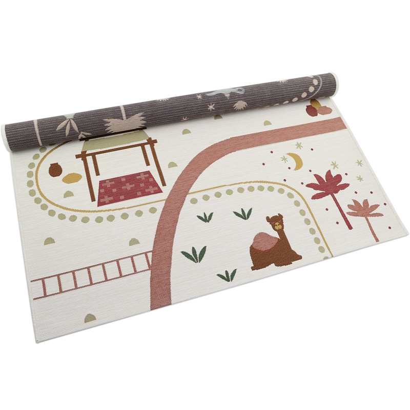 Tapis de jeu indoor & outdoor 123x180cm LITTLE MARRAKECH
