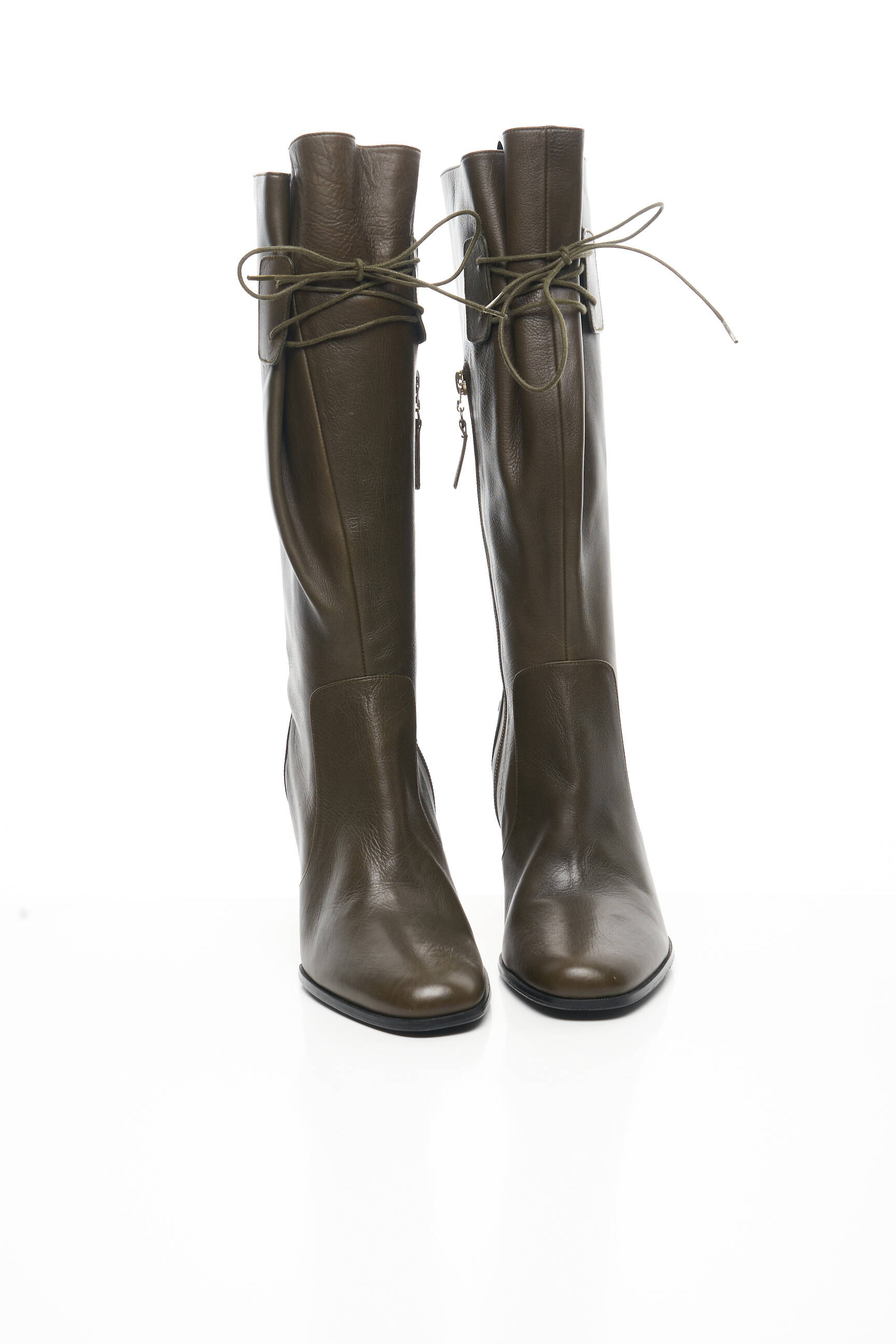 Vanessa Bruno Bottes Femme couleur vert