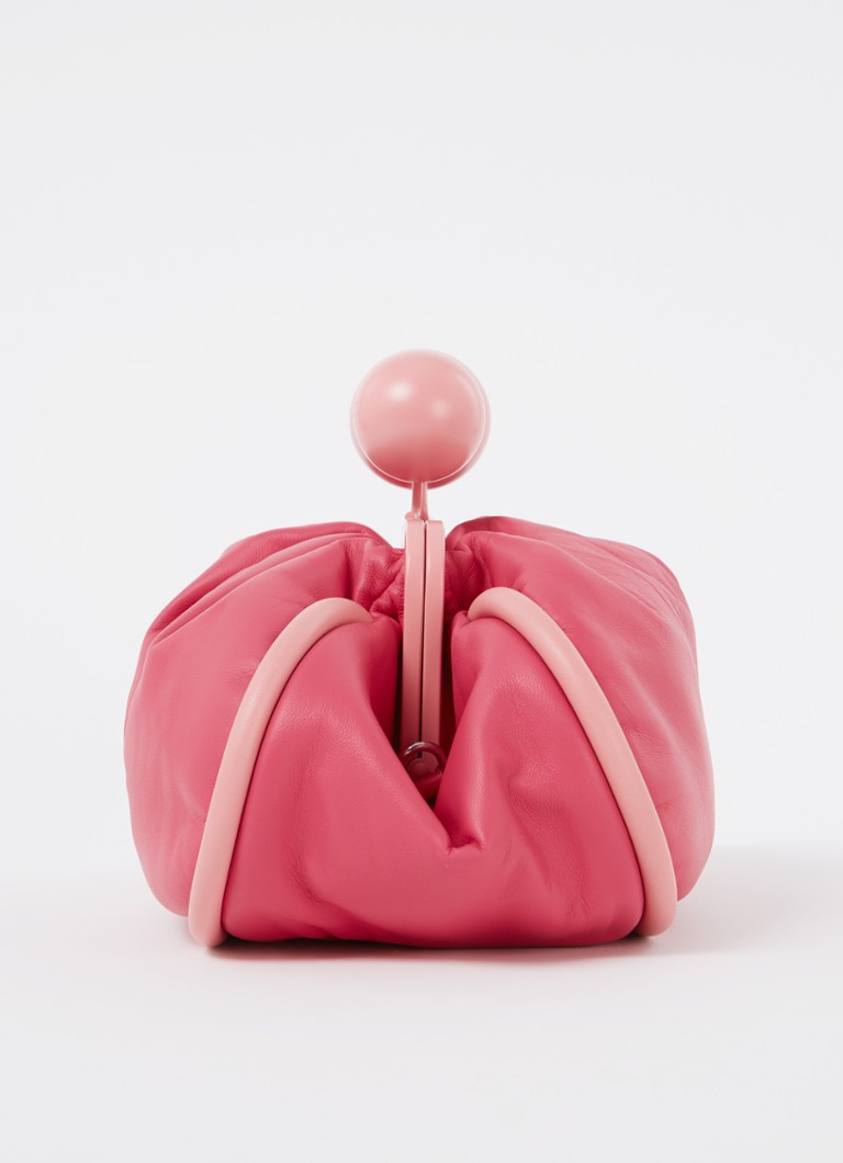 MaxMara  Milva crossbodytas van leer met afneembare schouderriem