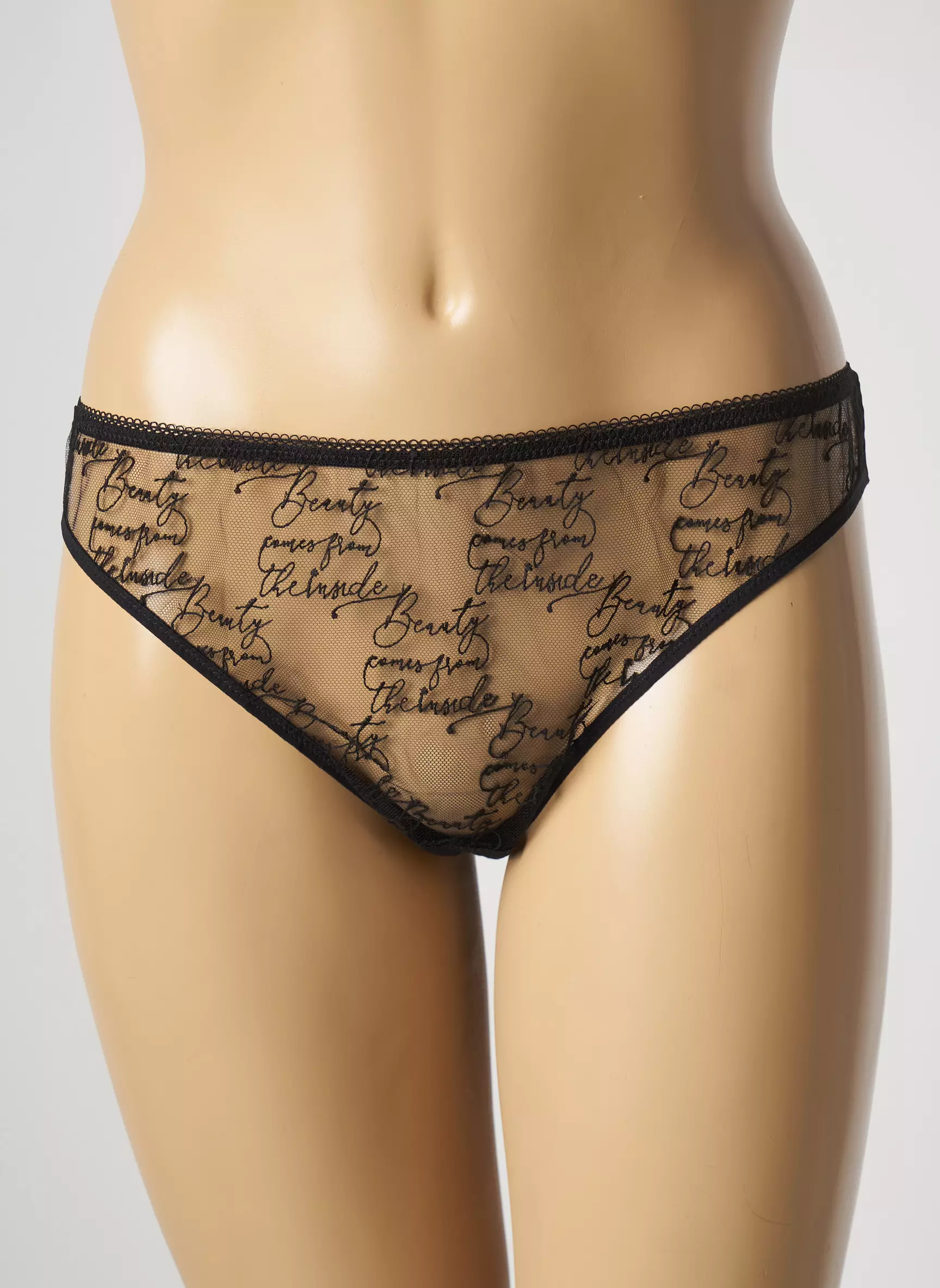 Simone X Simone Perele Culottes Femme couleur noir