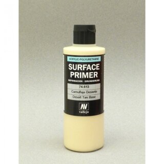 Vallejo Surface Primer Desert Tan Base (200ml)