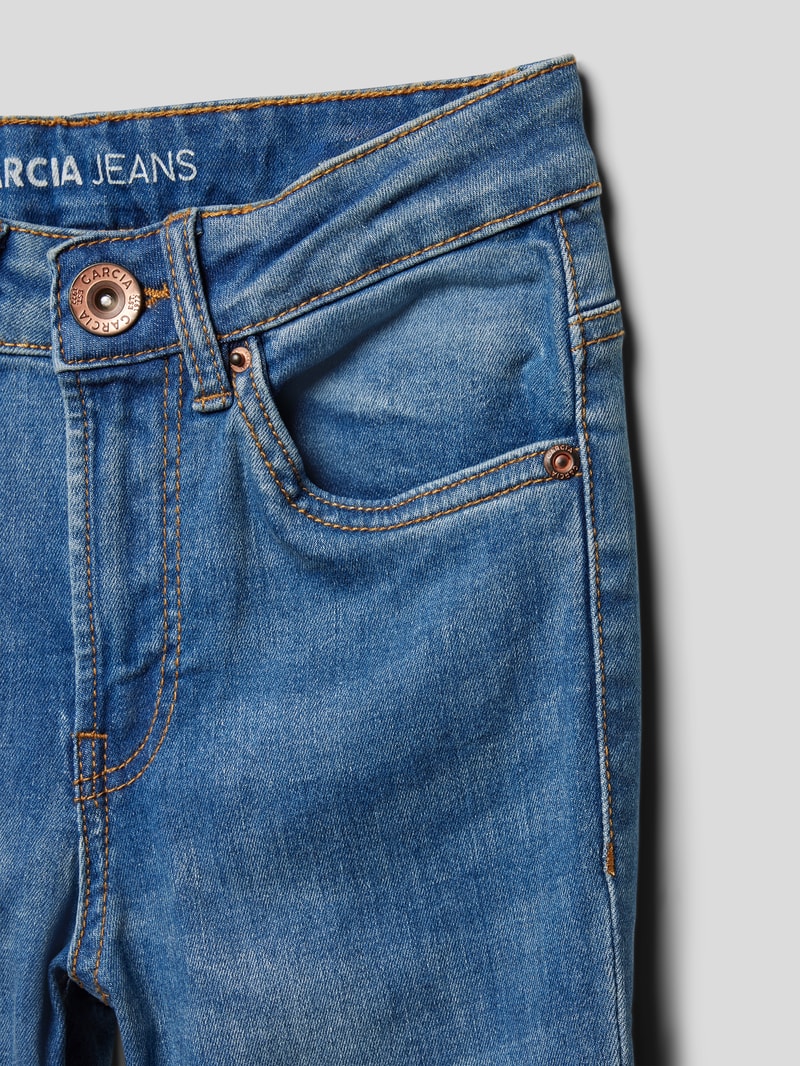 Regular Fit Jeans im 5-Pocket-Design Modell 'RIANNA' in jeans