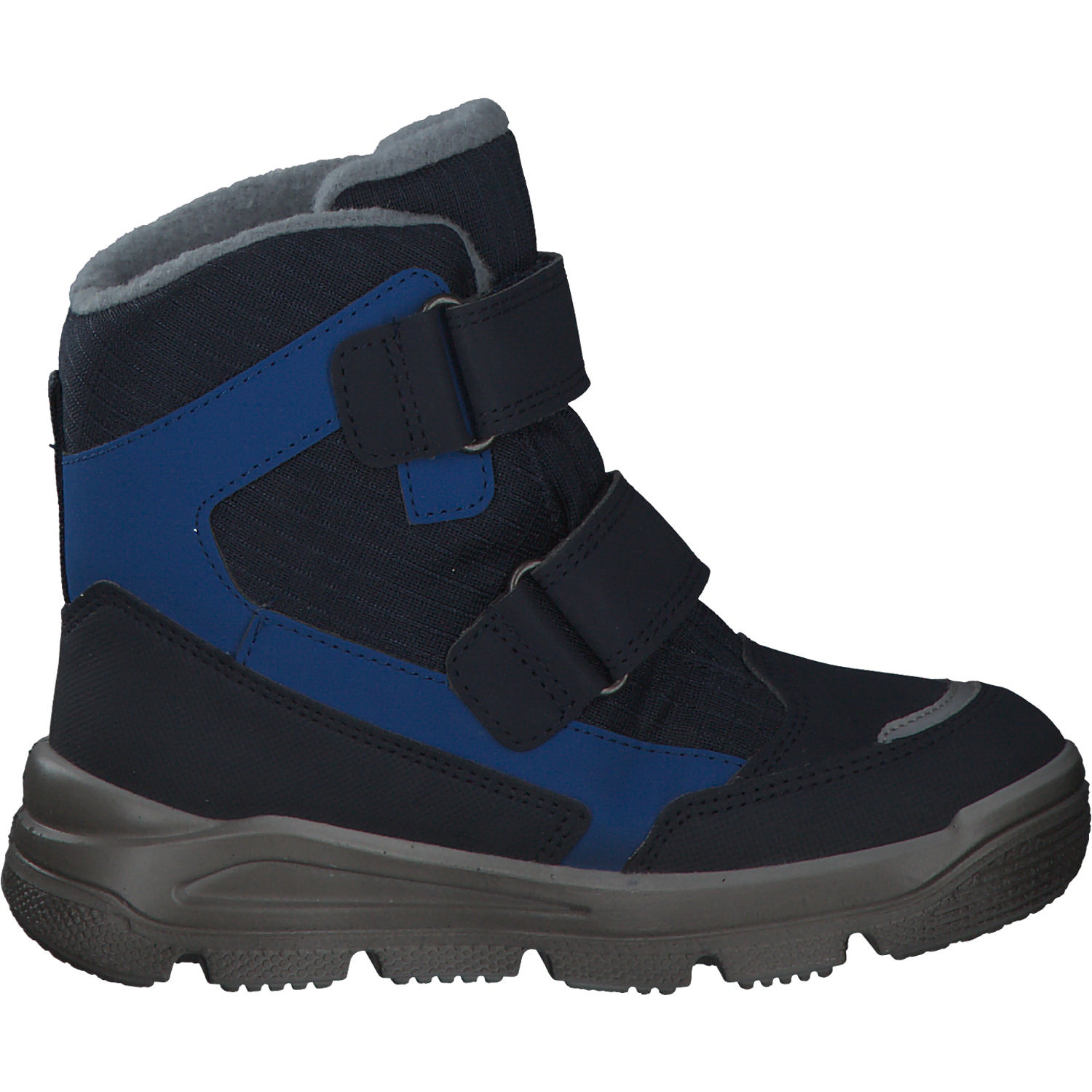 Superfit MARS 09086, Stiefeletten (Kinder), Kinder, Blau/Hellgrau