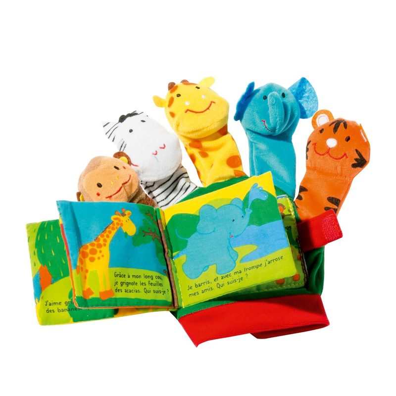Livre gant Les animaux sauvages - Quatre Fleuves