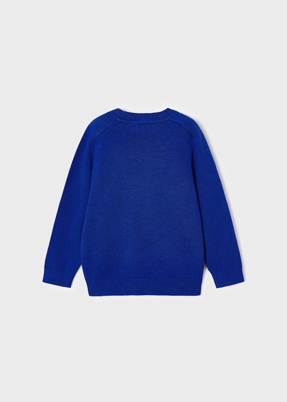 Mayoral Rundhalspullover Pullover mit einem Rundkragen in Rot oder Blau