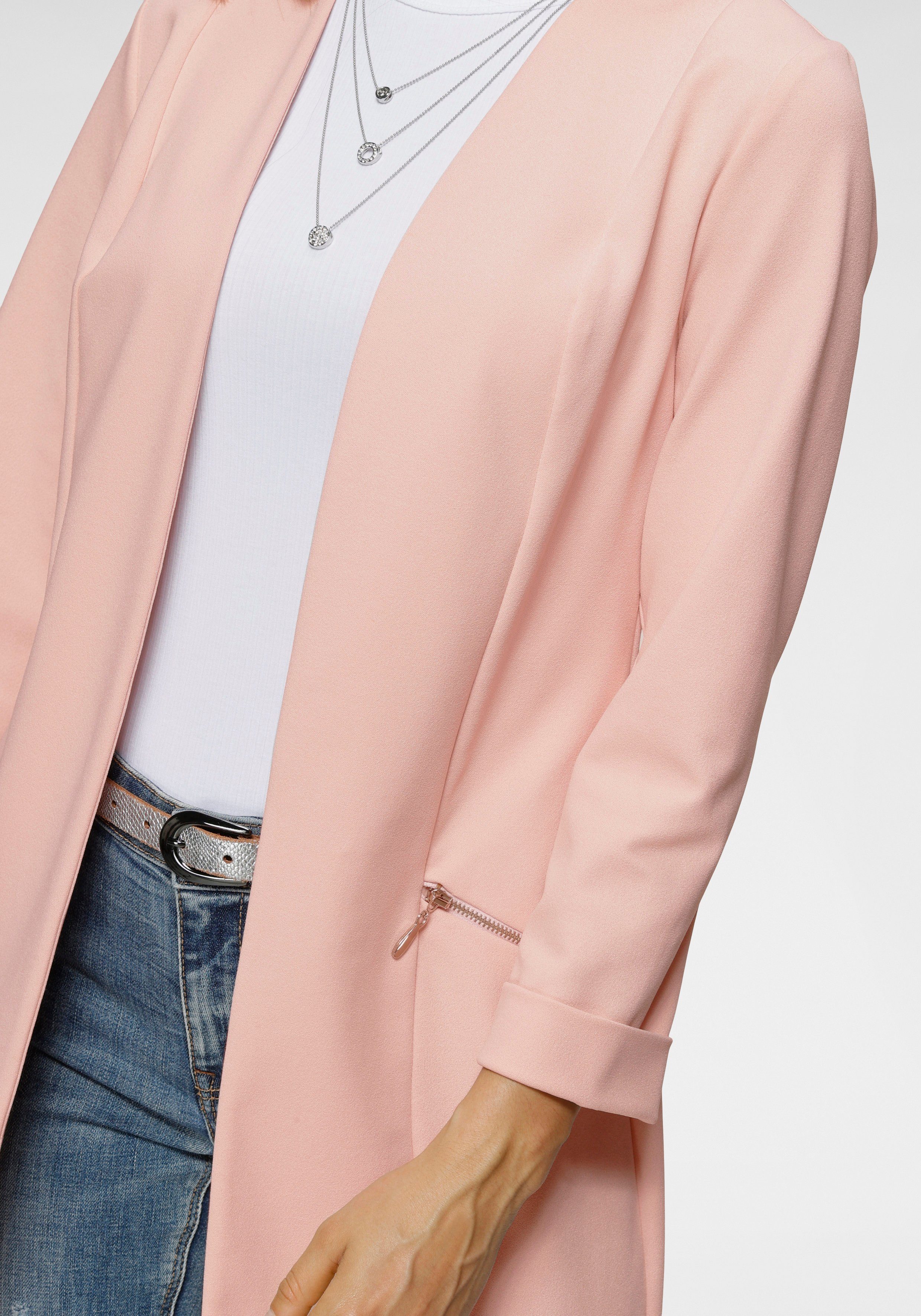 Laura Scott Longblazer mit Reißverschlüssen - NEUE KOLLEKTION