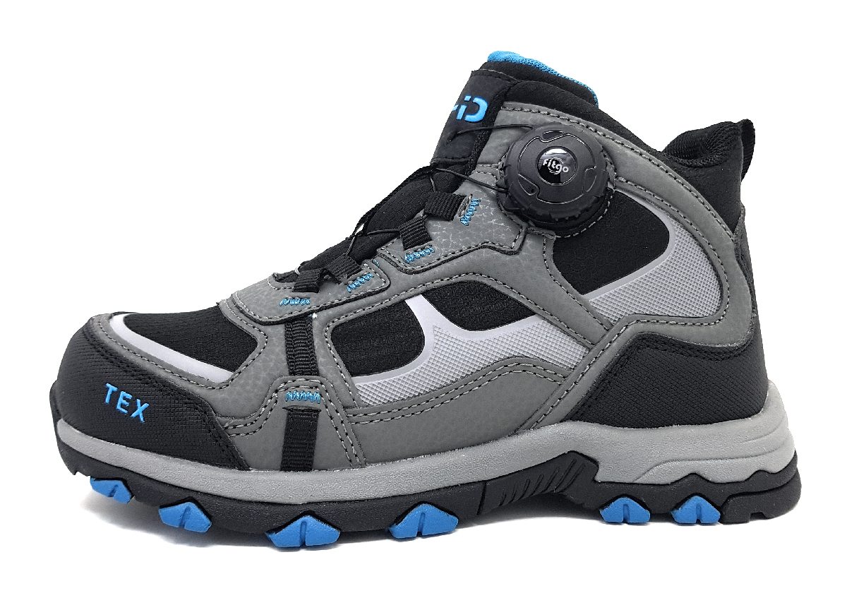 Lurchi Lascho-Tex YK-ID 33-26634-45 Grau 45 Charcoal Black