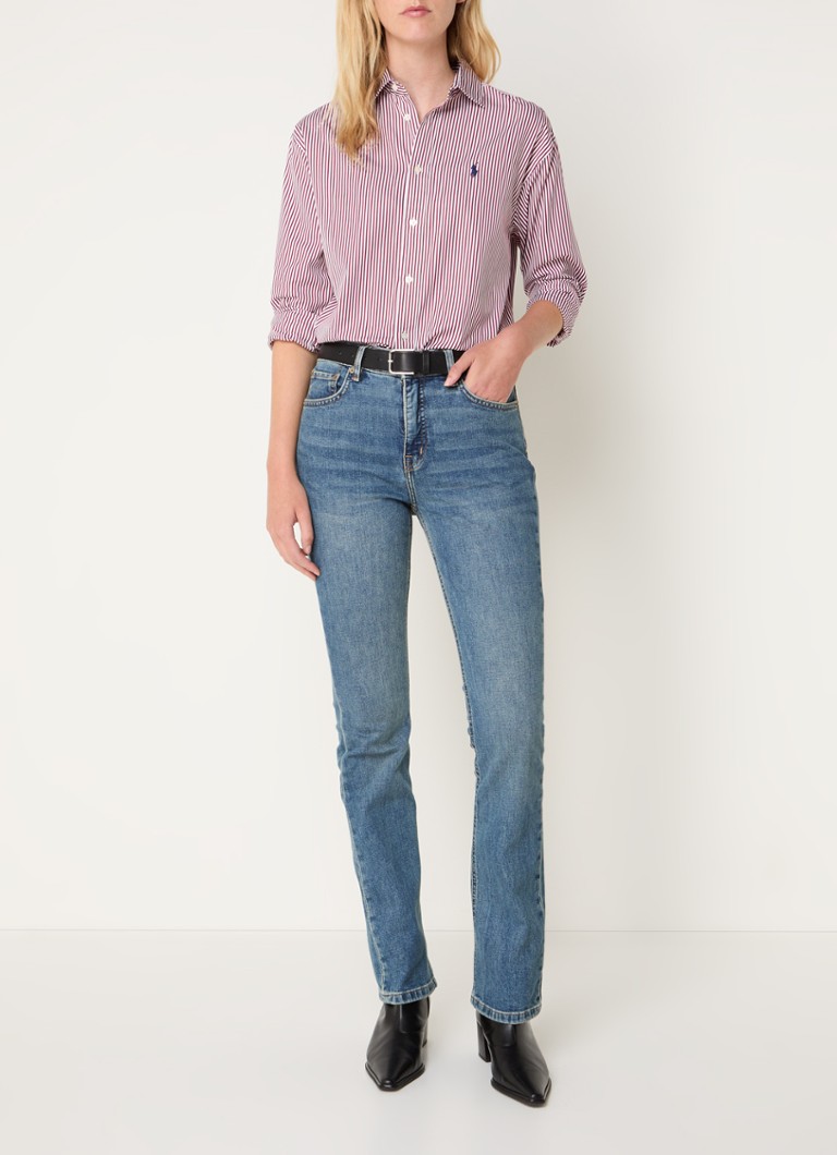Μπλούζα με ριγέ τύπωμα Ralph Lauren και κέντημα λογότυπου