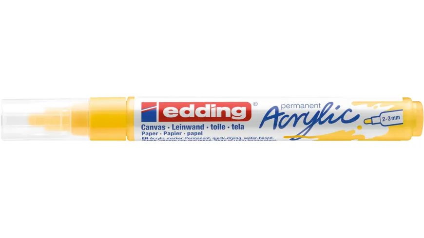 edding Acrylmarker 5100 medium verkehrsgelb verkehrsgelb