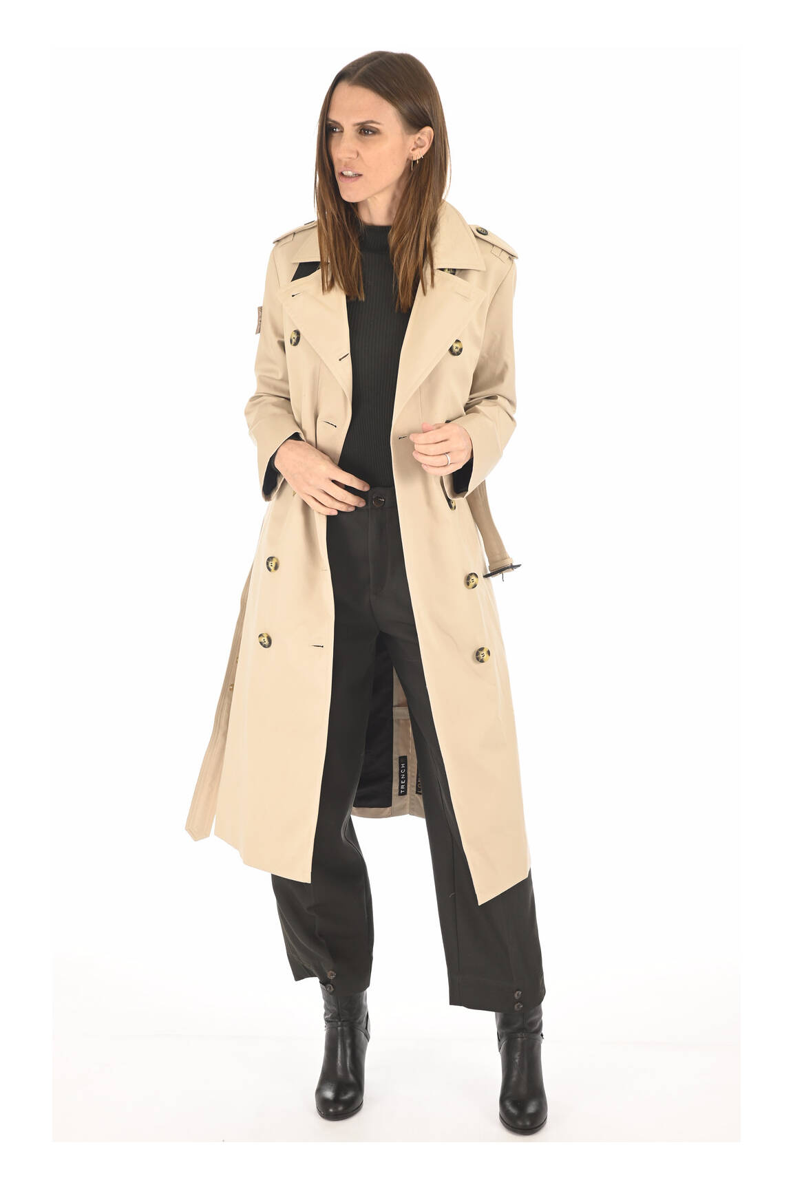 Trench London Impermeables Trenchs Femme couleur beige