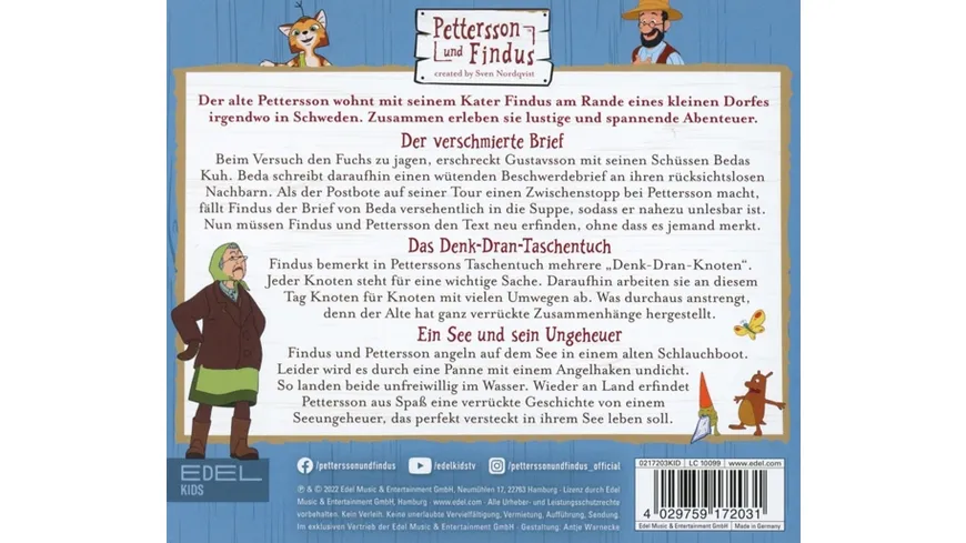 Folge 15:Das Denk-Daran-Taschentuch Pettersson und Findus