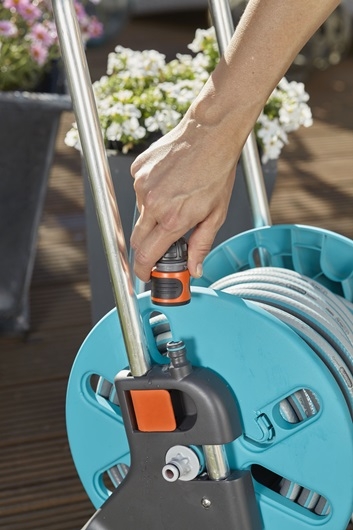 Gardena 18502-50 Slangenwagen AquaRoll S Set incl. 20 mtr. slang!