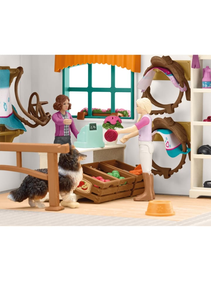 Schleich Horse Club Reitshop zum modularen Reiterhof in Rosa ab 5 Jahre günstig kaufen onesize