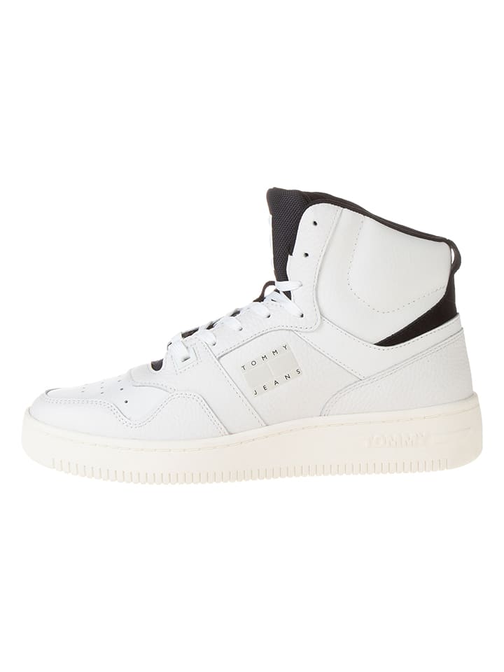 Tommy Hilfiger Shoes Leder-Sneakers in Creme günstig kaufen 40