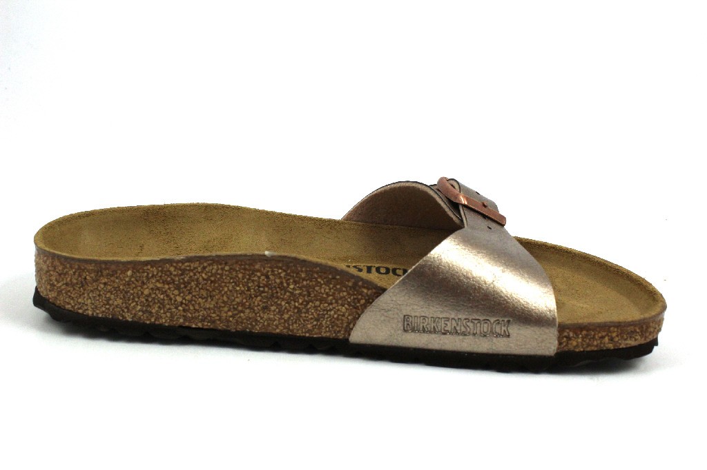 BIRKENSTOCK Komfort Sandalen silber