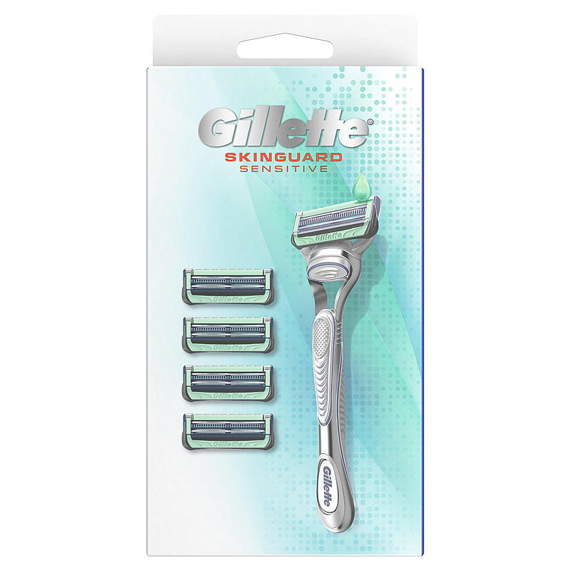 Gillette Gillette høvel 5 blad Skinguard
