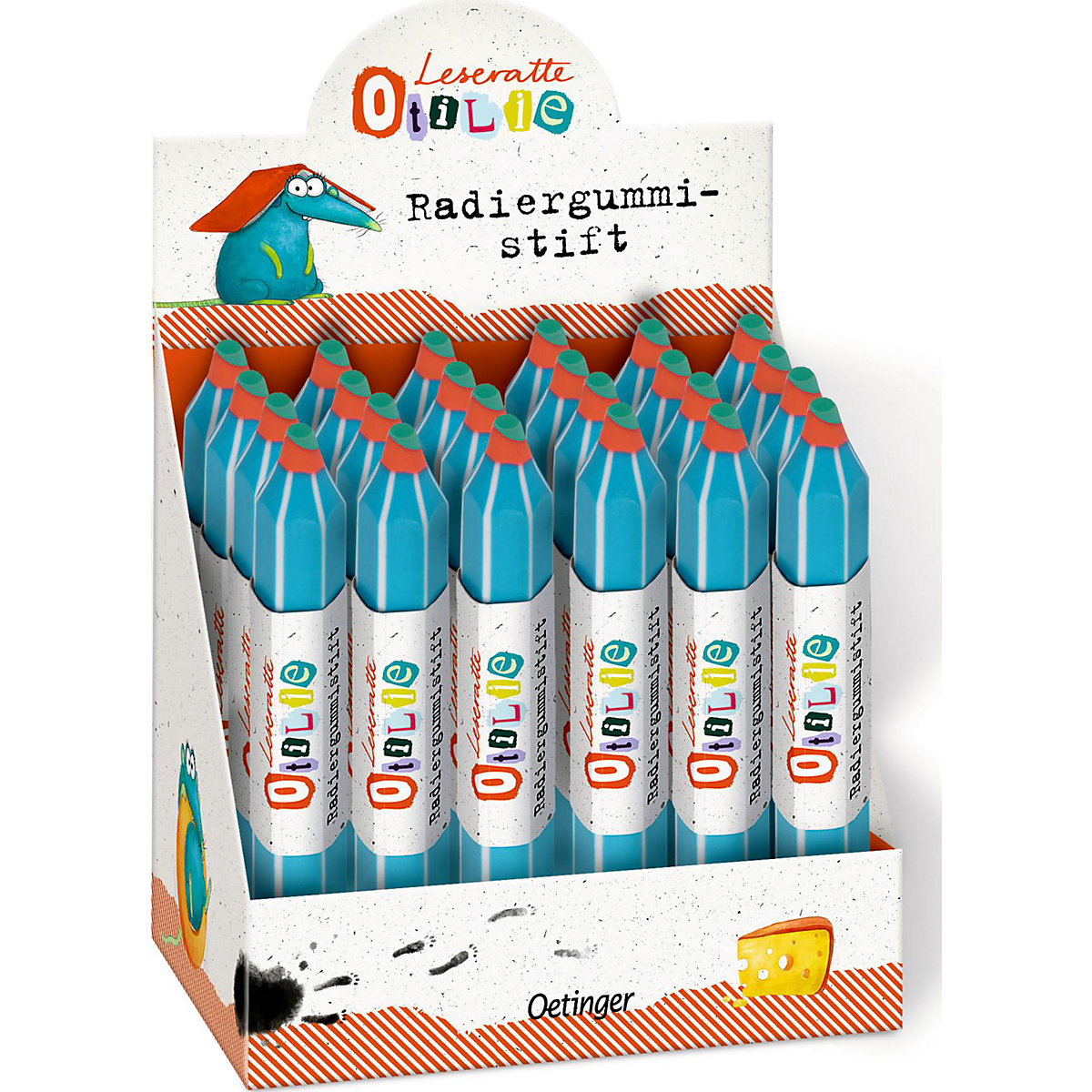 Leseratte Otilie Radiergummistift