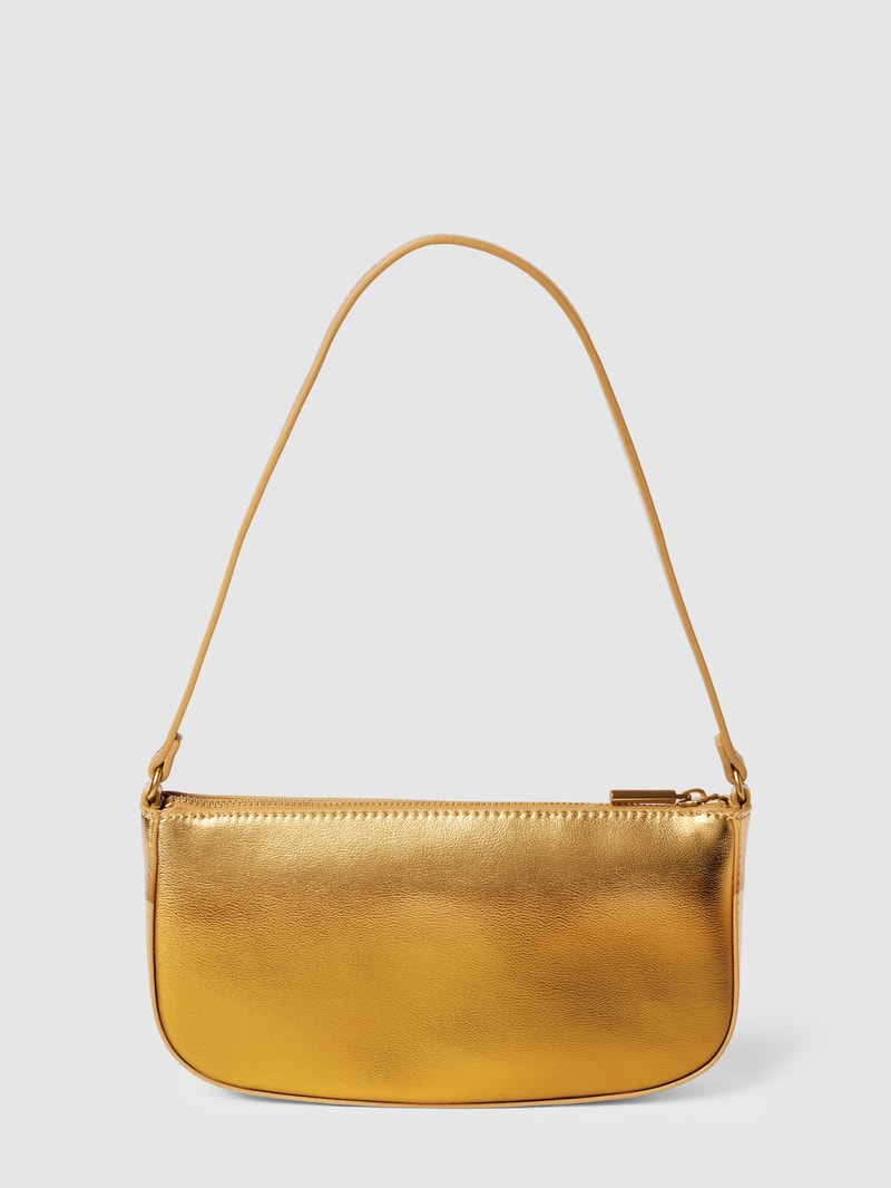 Saddle Bag mit Label-Detail in gold
