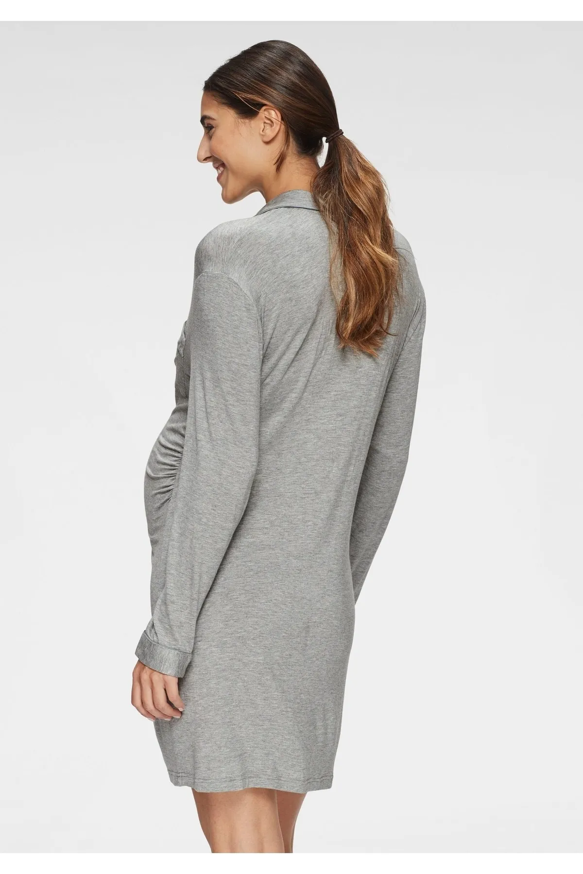 LASCANA  Nachthemd - Grau - Basic