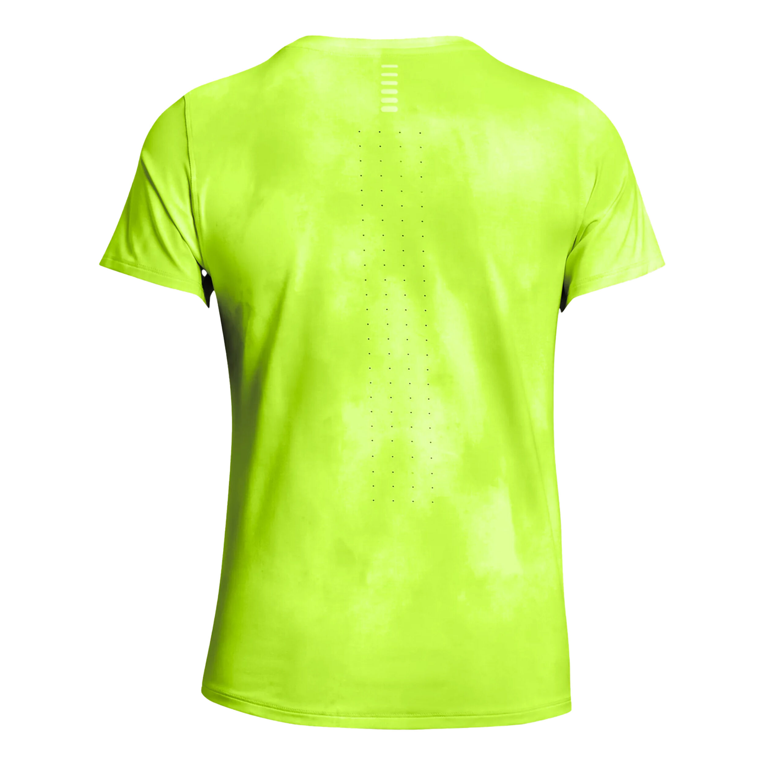 Laser Wash SS Laufshirt Damen - Neongelb