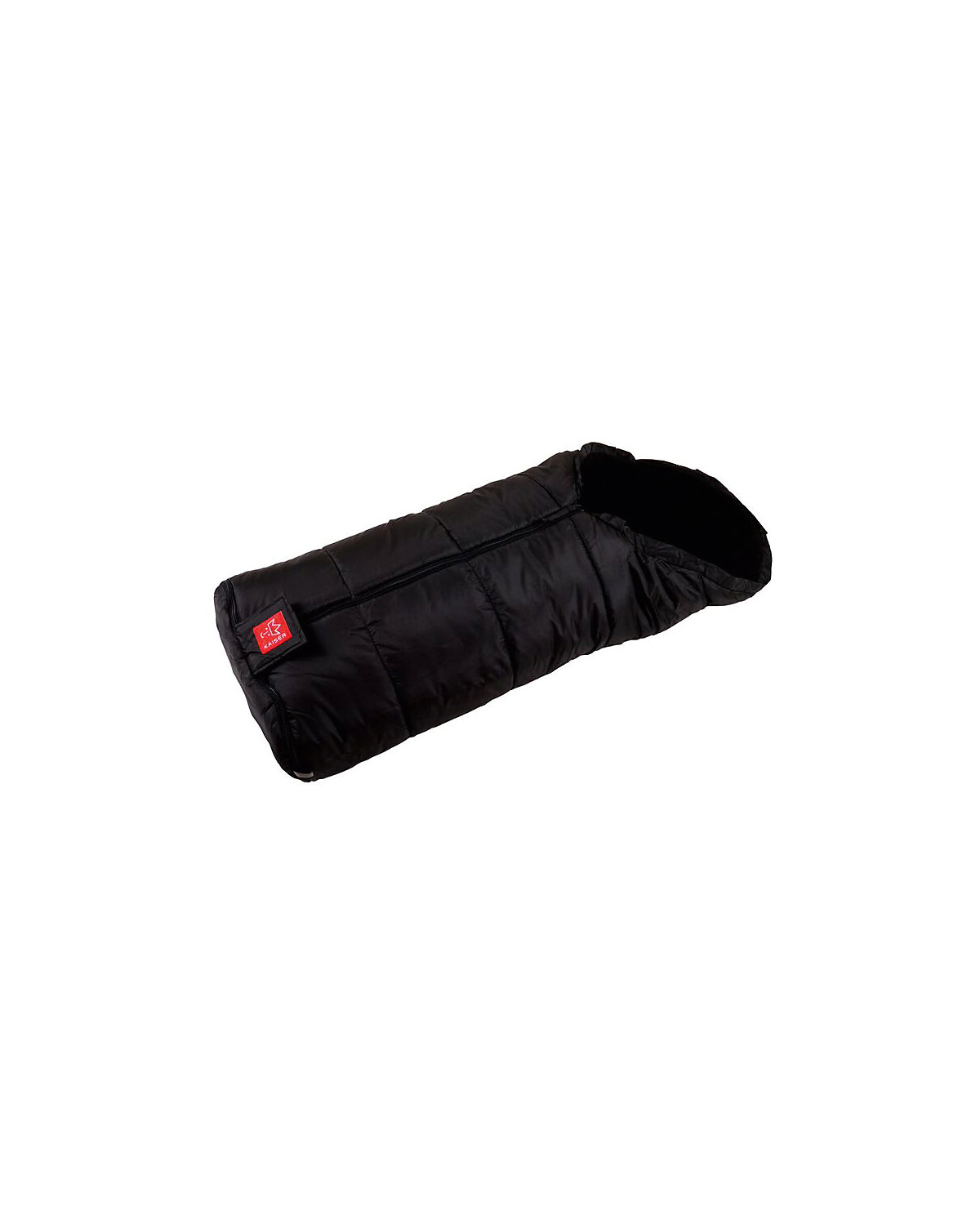 Thermo- Fleecefußsack, schwarz