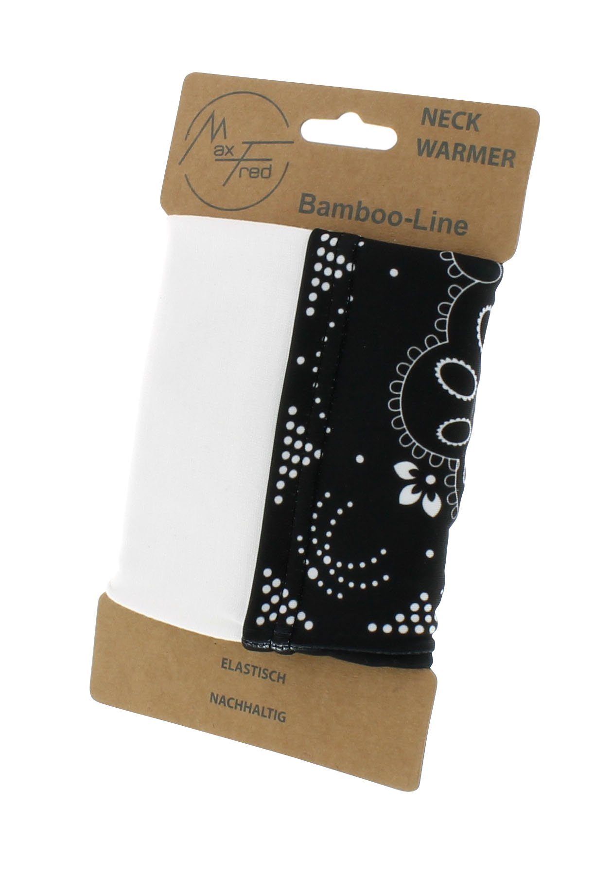 Maxfred Multifunktionstuch Bamboo paisley Multifunktionstuch, Elastisch, Nachhaltig, geringe Geruchsaufnahme, Ultraweich