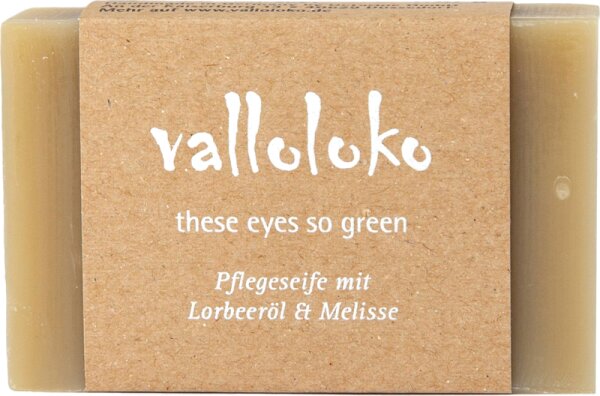 Valloloko Seife These Eyes So Green Stückseife