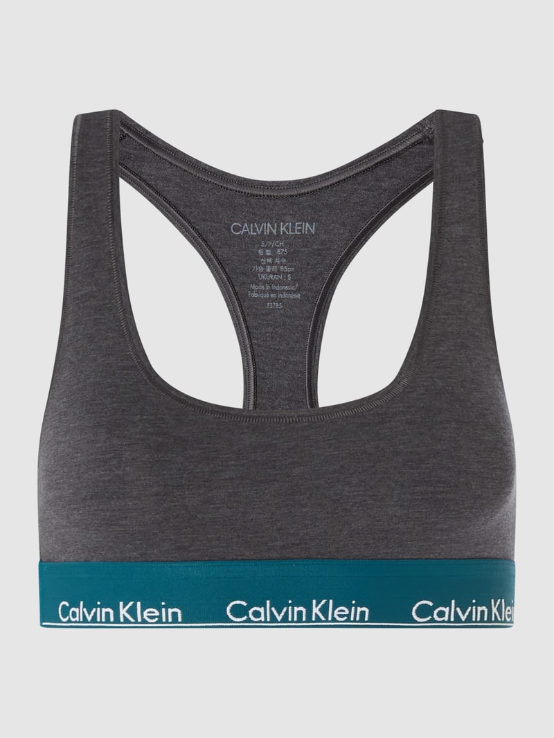 Bustier mit Stretch-Anteil in dunkelgrau