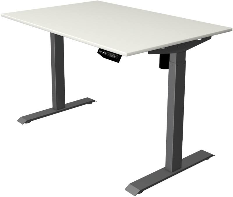 Kerkmann 10180610 Move 1 Elektrisch Höhenverstellbar Sitz-Stehschreibtisch Rechteckig Melamin;Stahl Anthrazit 1.200 x 800 x 1.230 mm
