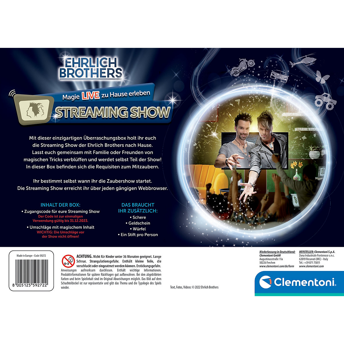 Ehrlich Brothers - Zauberkunst Streaming Show