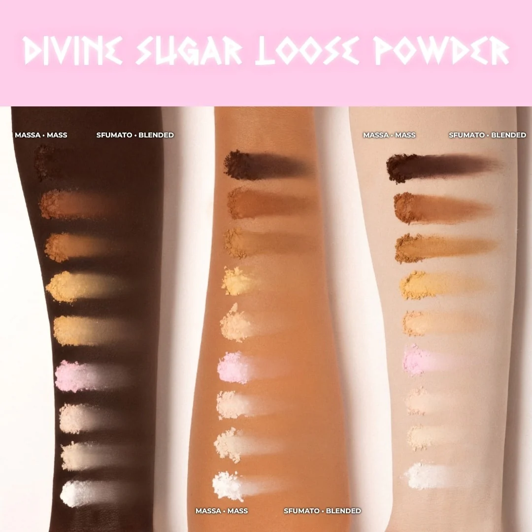 Divine Sugar Puder u prahu - Set za popravak pečenja - Puder u prahu