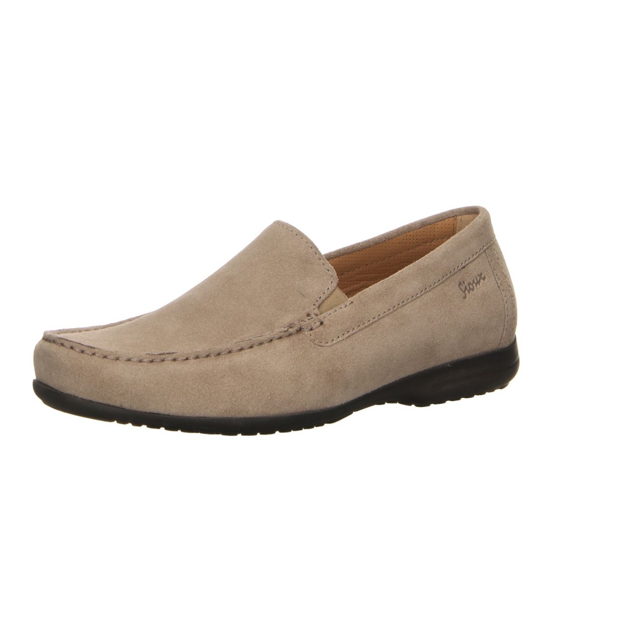 SIOUX Klassische Slipper beige