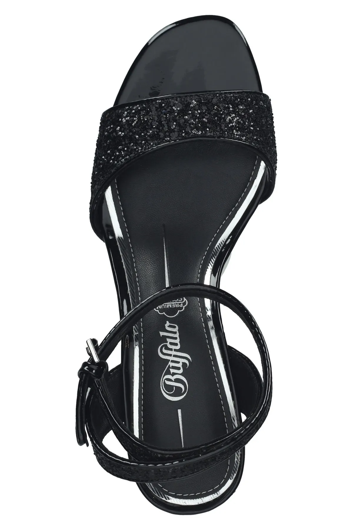 Buffalo  Sandalette - Schwarz - Blockabsatz