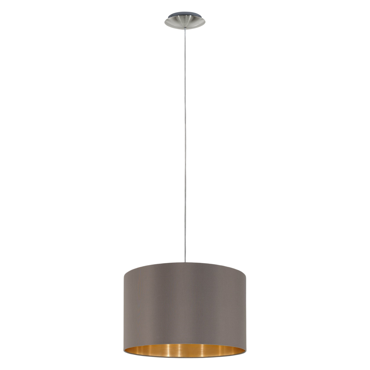 EGLO Pendelleuchte Maserlo Cappuccino 38 cm