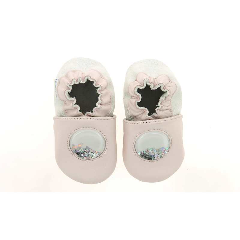 Chaussons cuir Confetticapsule