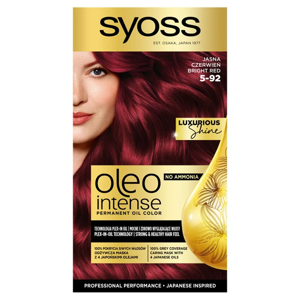 Syoss Oleo farba za kosu 5-92 intenzivno crvena
