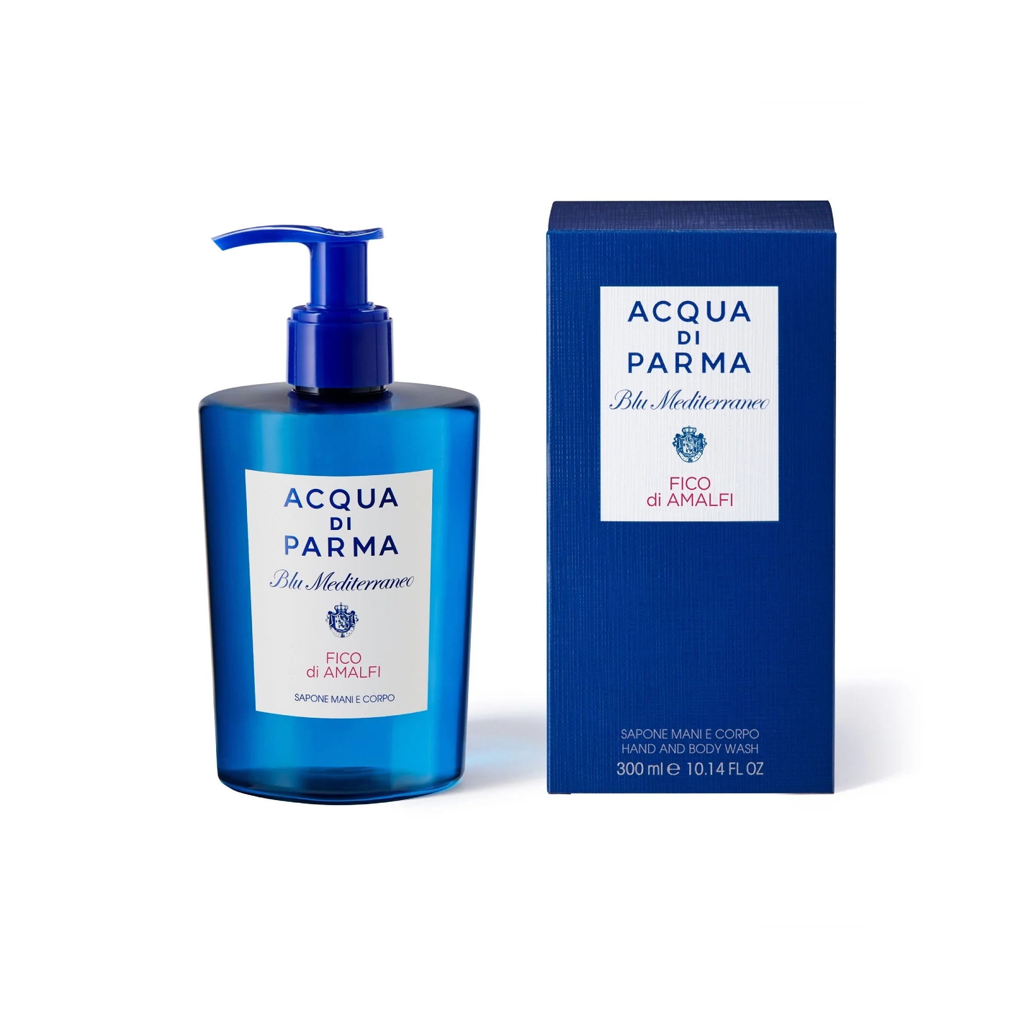 Săpun de mâini și corp Blu Mediterraneo cu smochine Amalfi - Baie și duș, Demachiant de mâini
