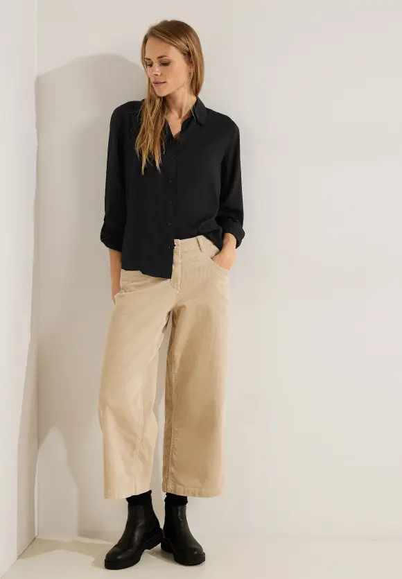 CECIL Bluse in Unifarbe