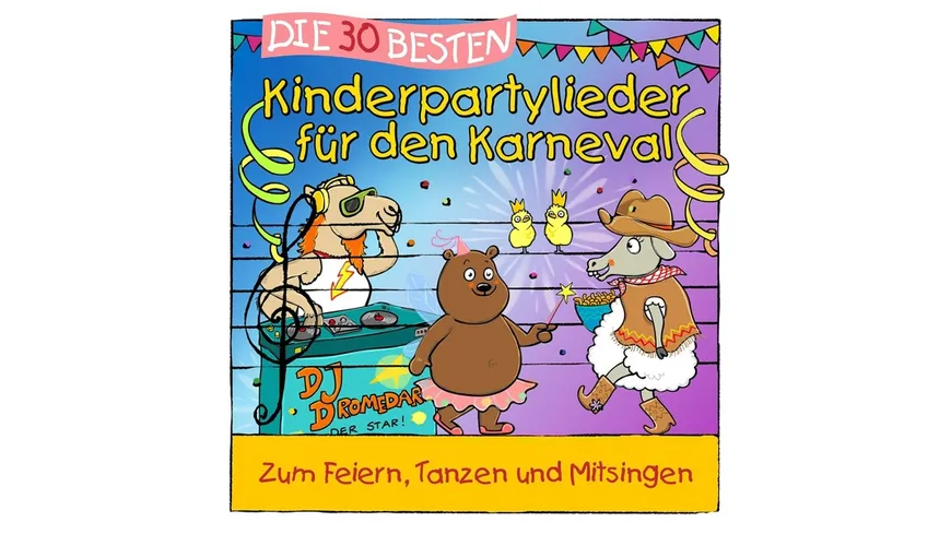 Die 30 Besten Kinderpartylieder Für Den Karneval LAMP UND LEUTE