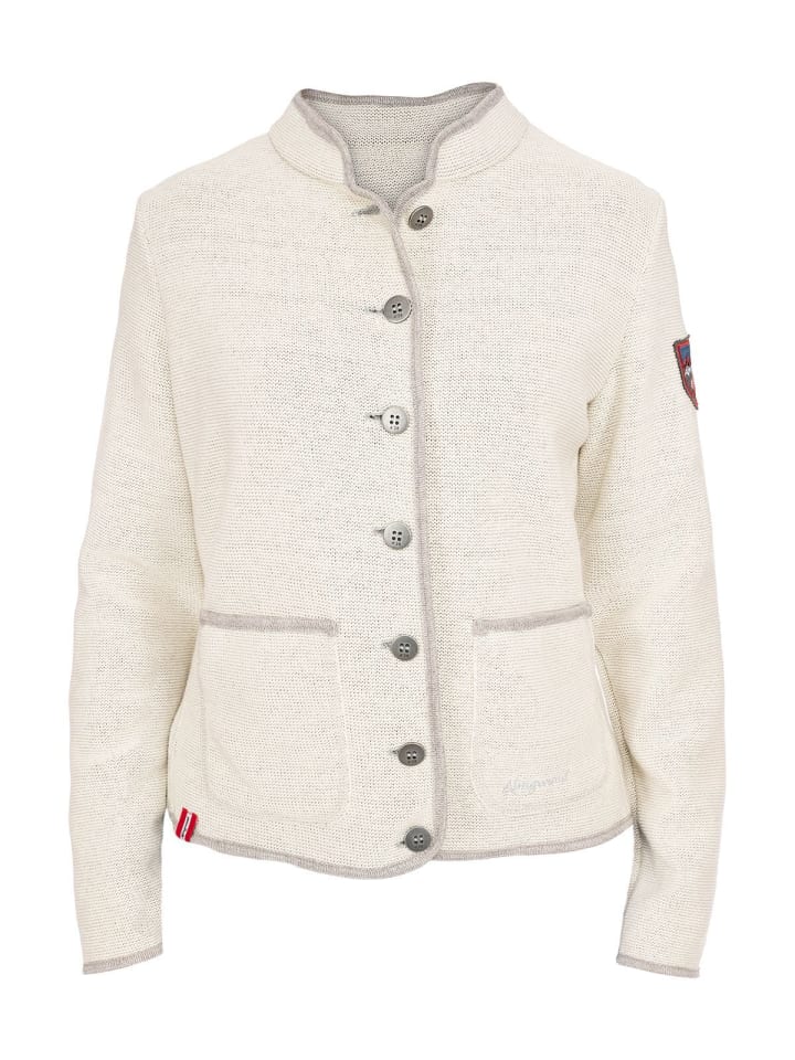 Almgwand Strickjacke STANSKOGEL in offwhite günstig kaufen