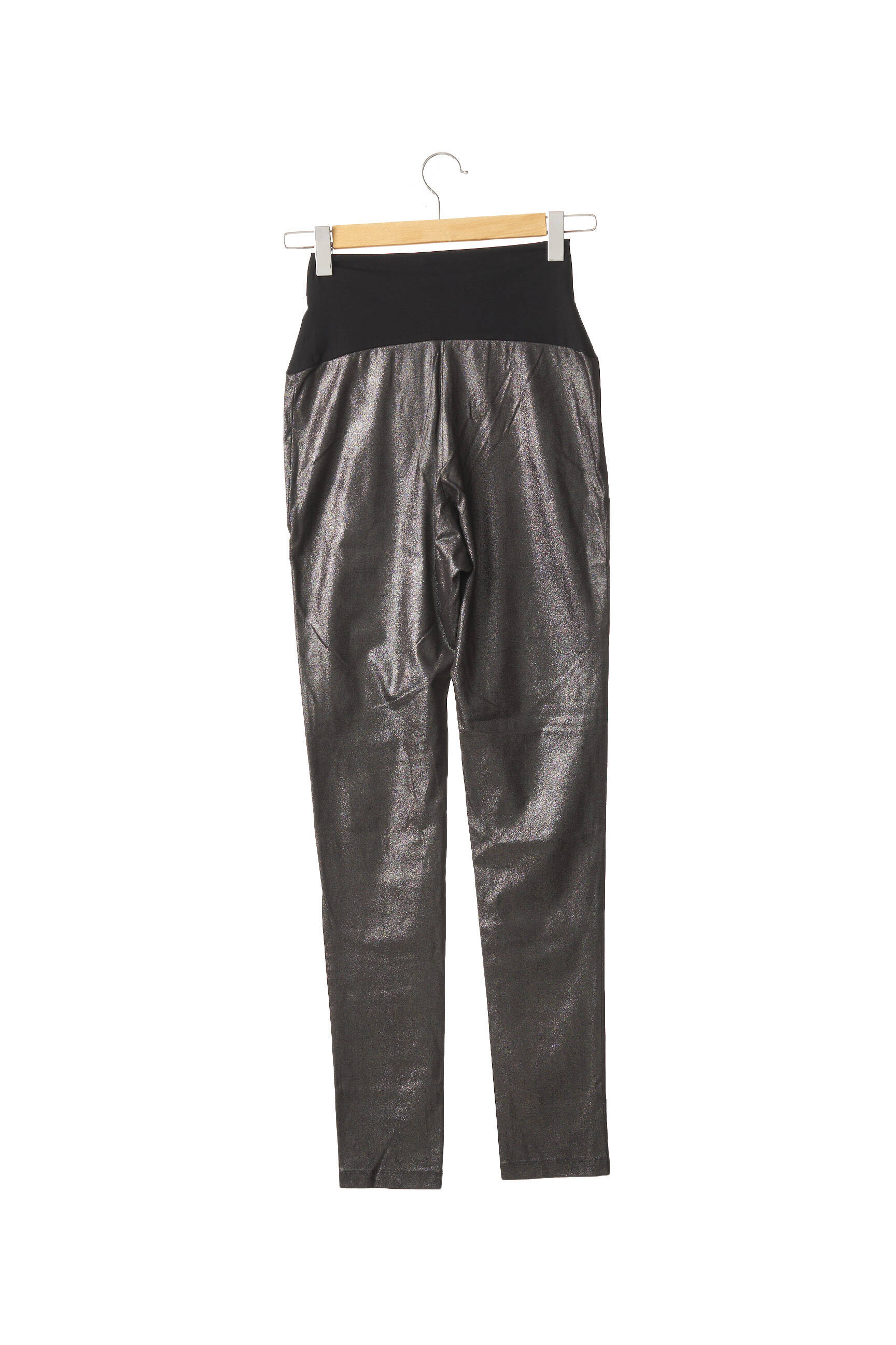 Fragile Pantalons Maternite Femme couleur gris